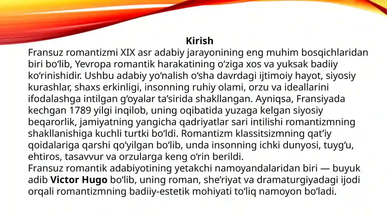 Fransuz romantizmi . 3