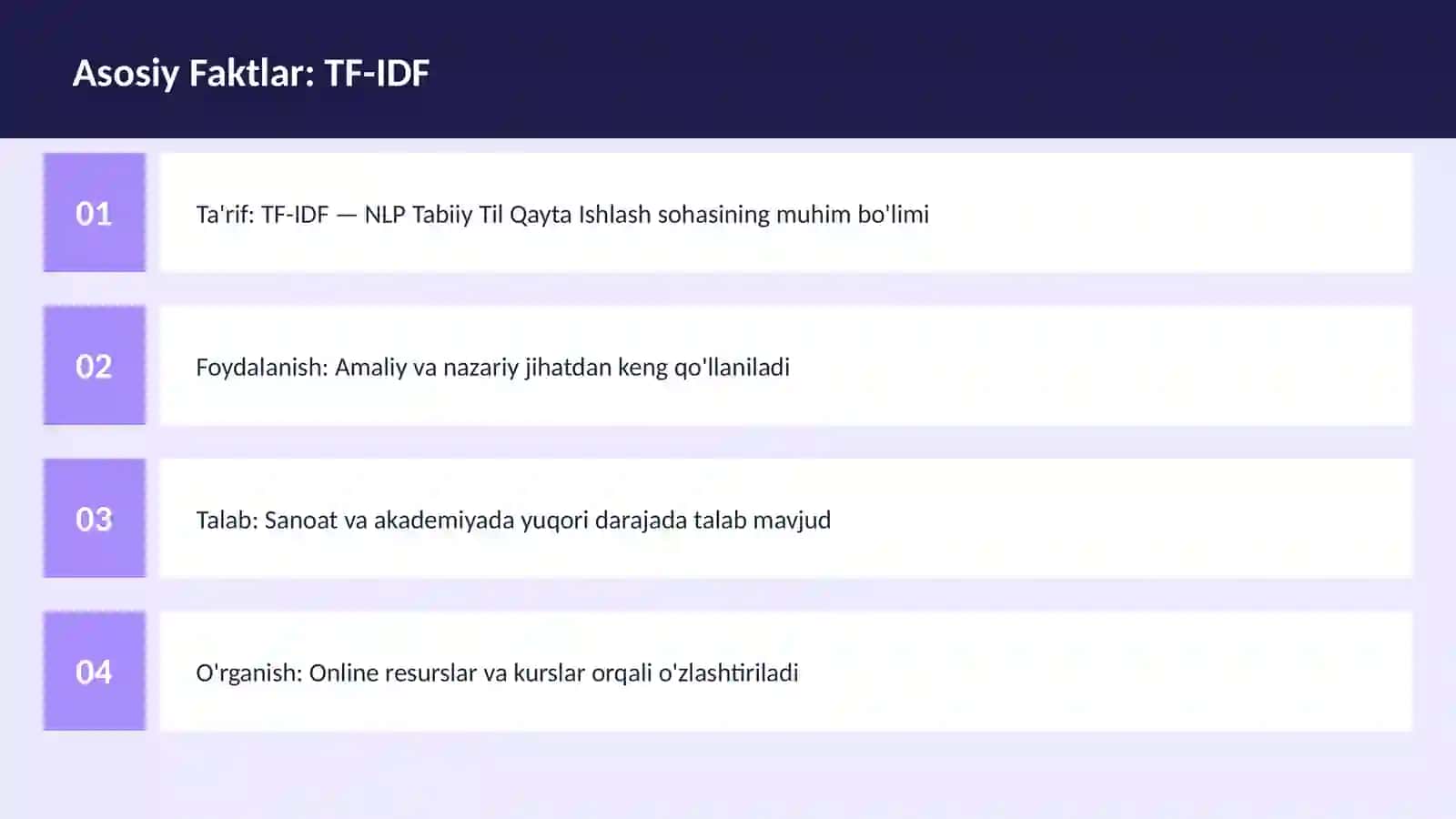TF-IDF 3
