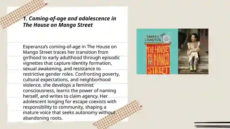 The house on Mango Street 3