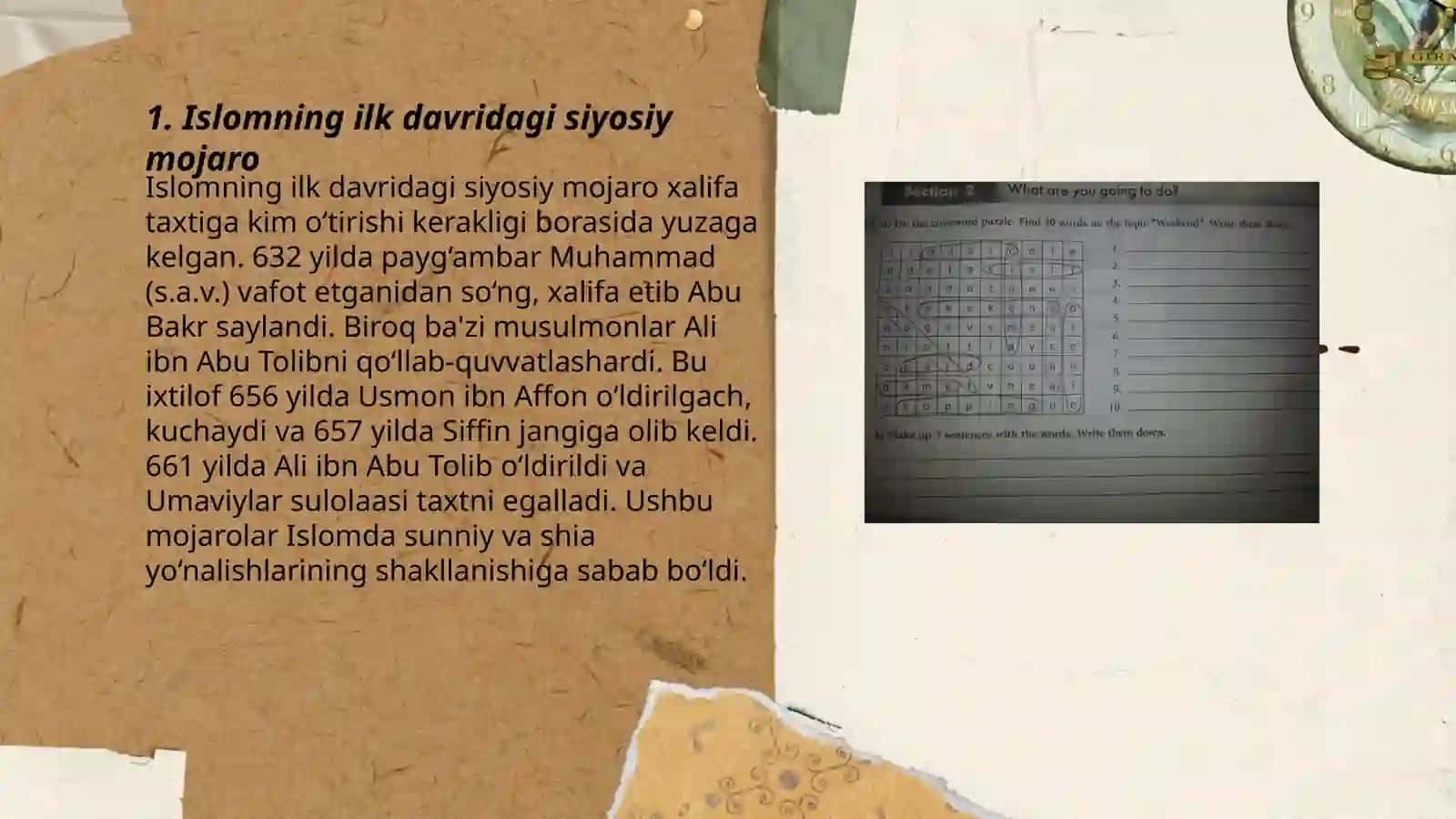 Islom oqimlari va yo’nalishlarining paydo bo’lishi sabablari e’tiqodidagi bo’linishning sabablari va oqibatlari 3