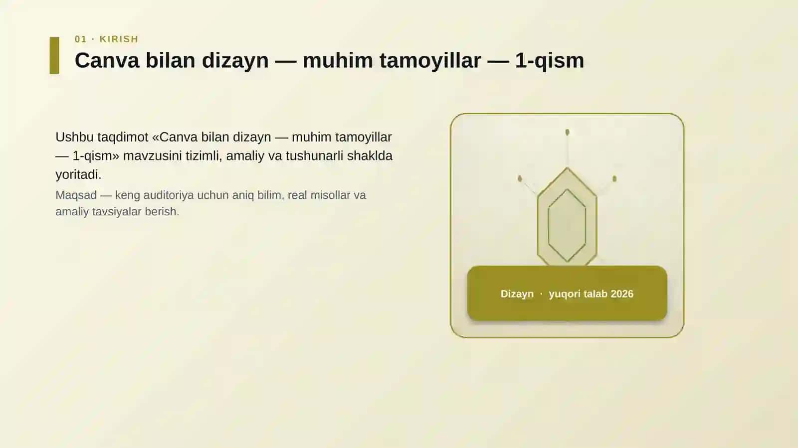 Canva bilan dizayn — muhim tamoyillar — 1-qism 3