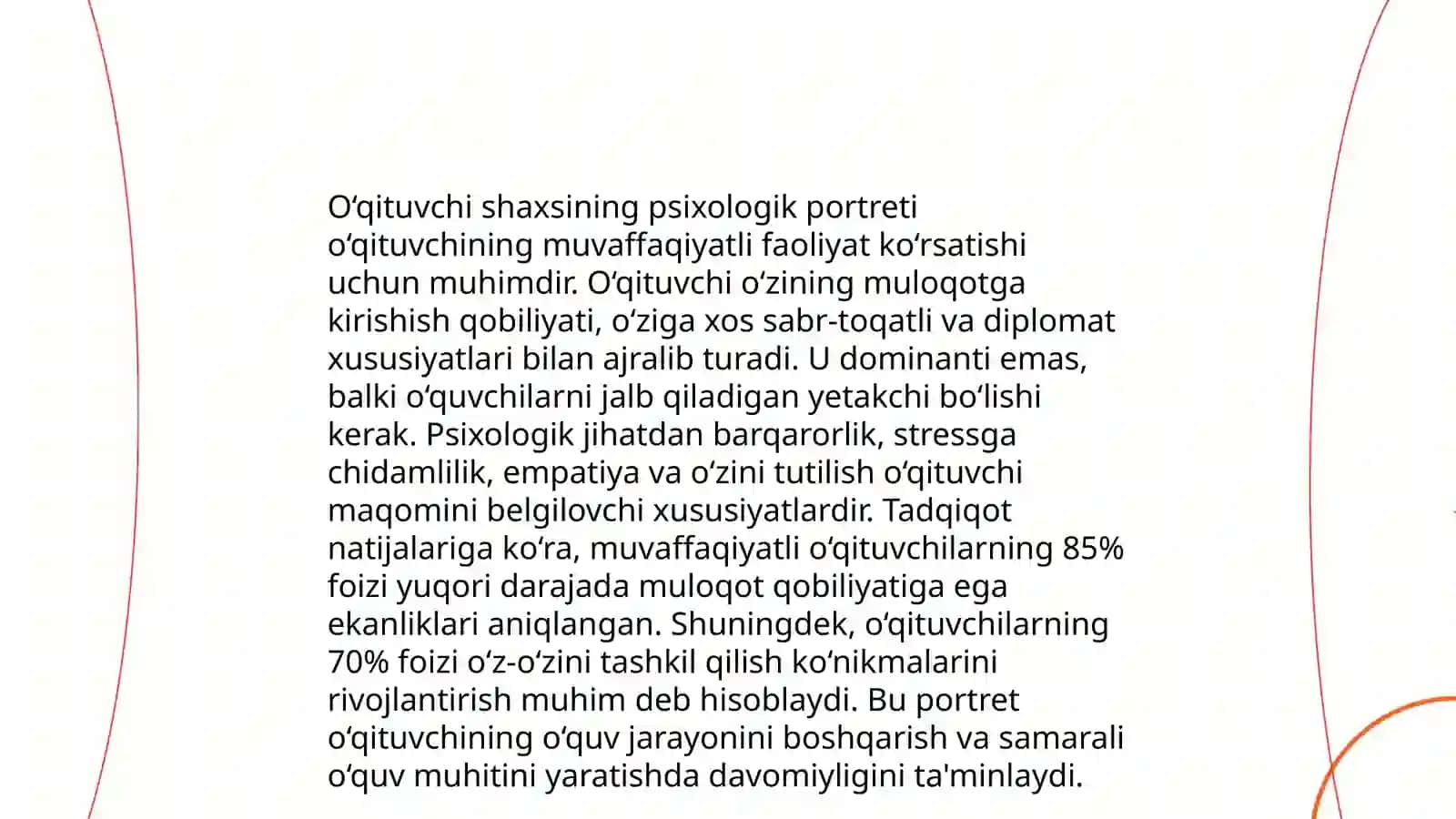 O‘qituvchi pedagogik faoliyatidagi psixologik to‘siqlar 3