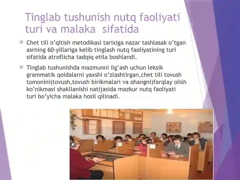TINGLAB TUSHUNISHNI O’RGATISH TEXNOLOGIYALARI 3