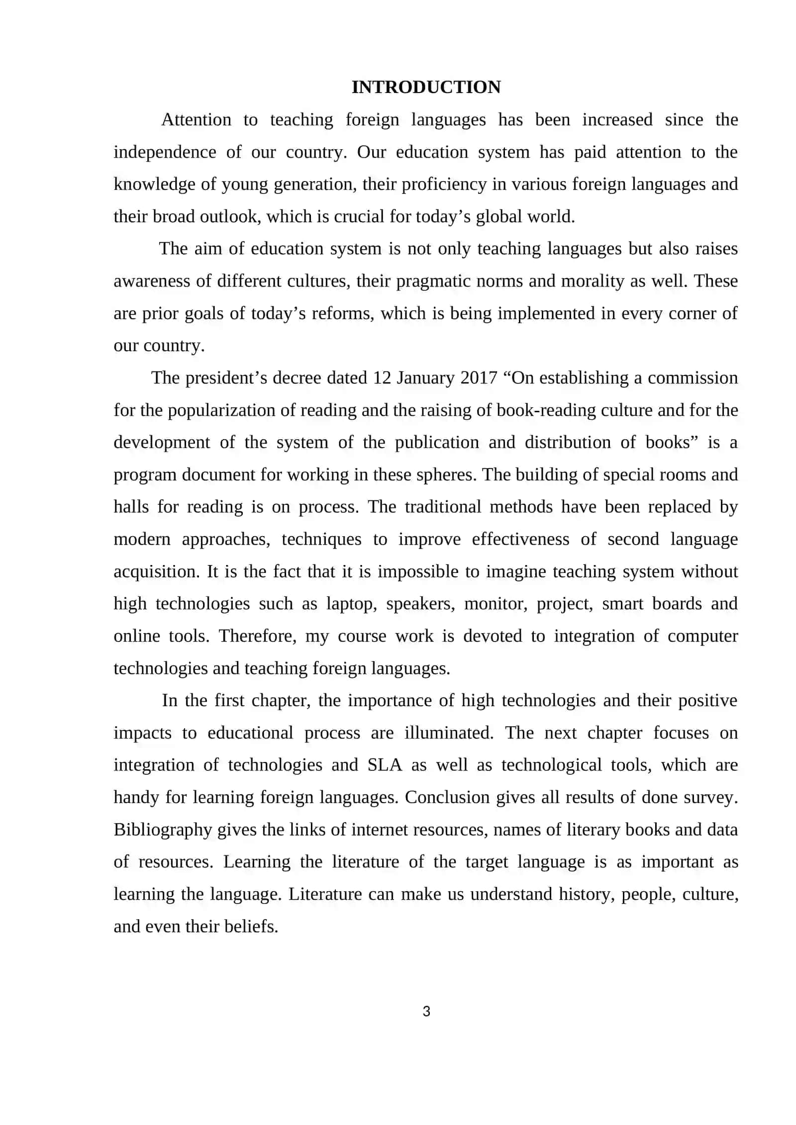 Utilizing High Technologies for Learning Second Language 3