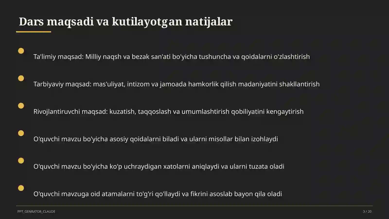Milliy naqsh va bezak san'ati (3-sinf) 3