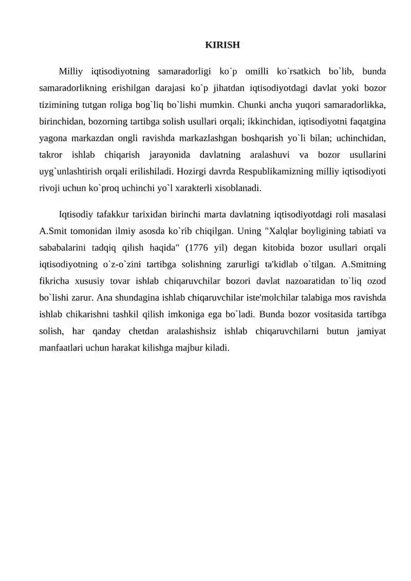 "MIKROIQTISODIYOT" FANIDAN "BOZOR MUNOSABATLARI SHAROITIDA ISHLAB CHIQARISH IMKONIYATLARI" 3