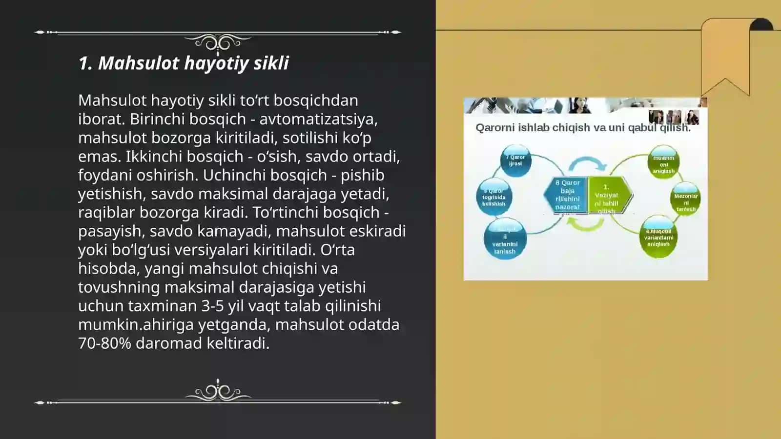 Mahsulotlar va ular haqida qaror qabul qilish 3