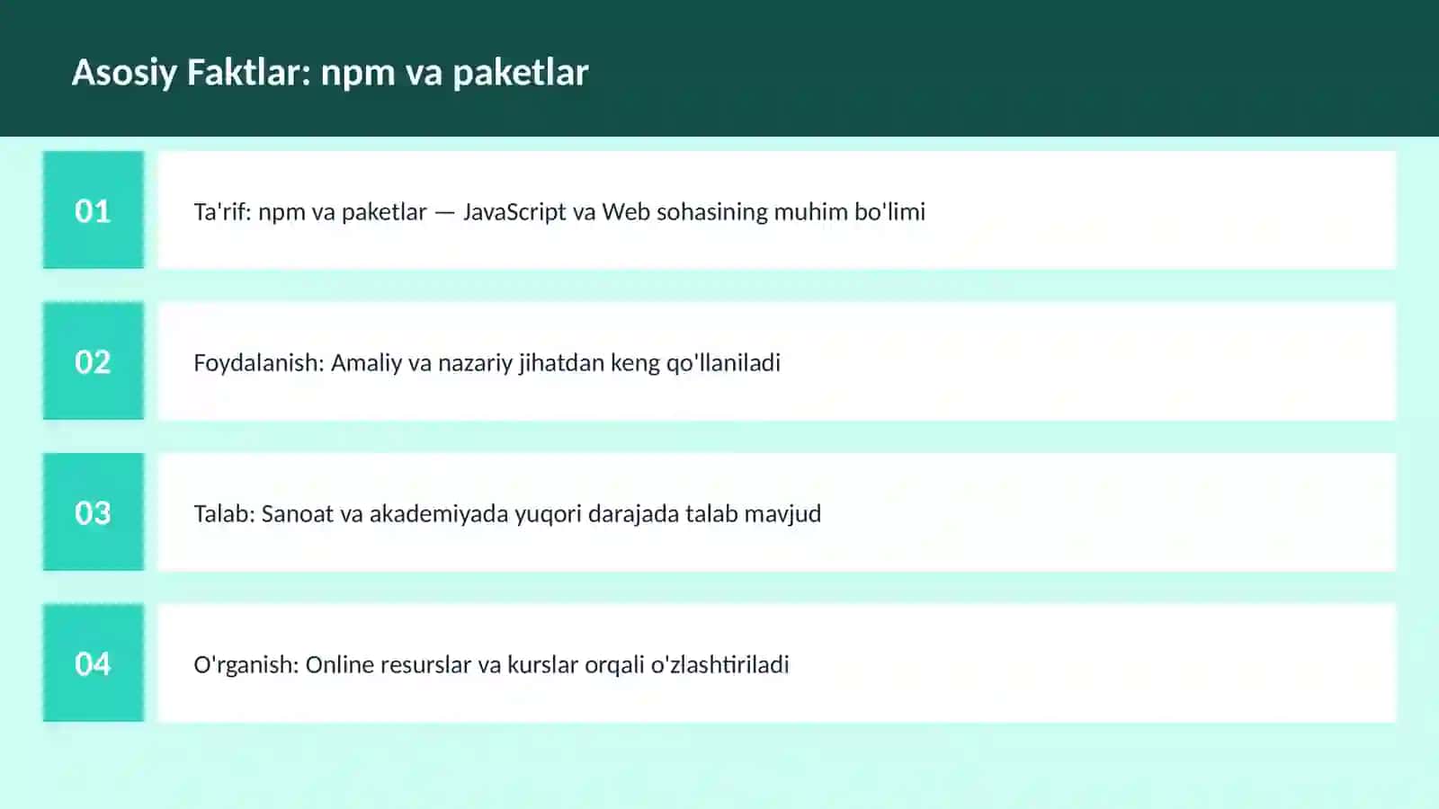 npm va paketlar 3