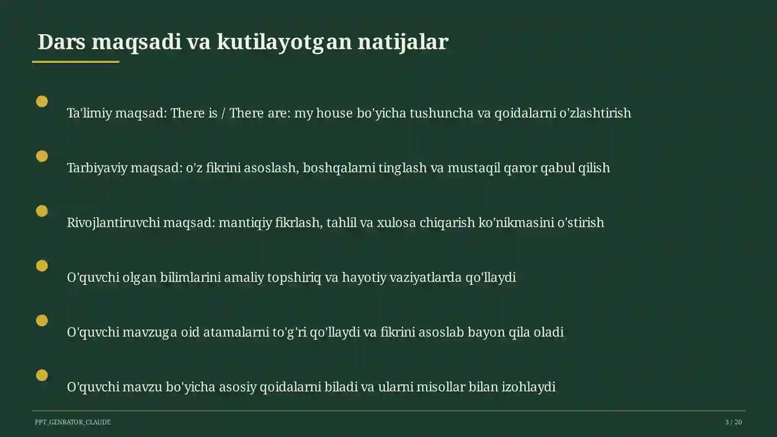 Ingliz tili (1–11) — metodik birlashma uchun 3
