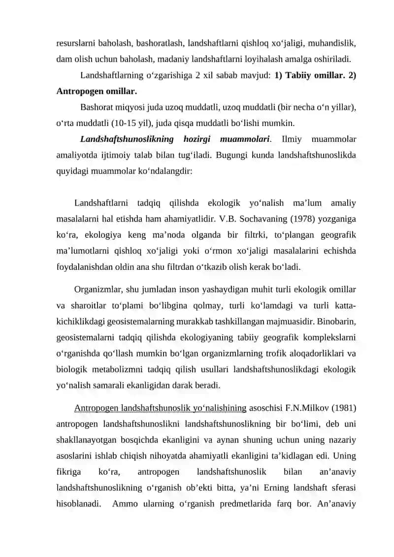 LANDSHAFT REJALASHTIRISH TIZIMIDA EKOLOGIK SINCH 3