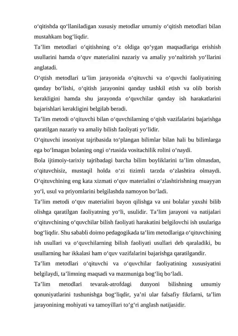 MAKTABGACHA TAʼLIM-TARBIYANI TASHKIL ETISH FANINING TADQIQOT METODLARI 3
