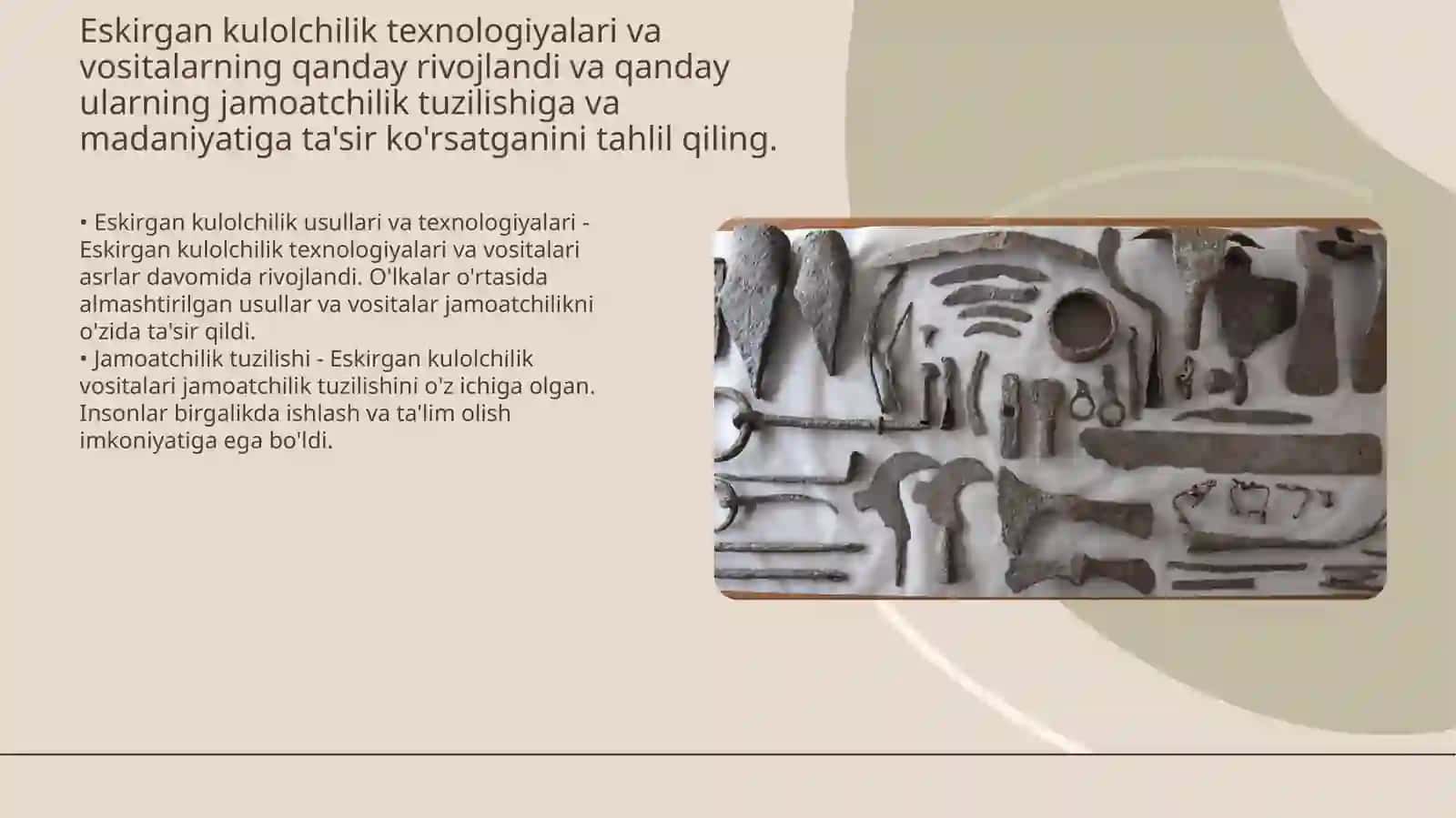 Qadimgi Medeniyatlar Davrida Kulolchilikning Rivojlanishi 3