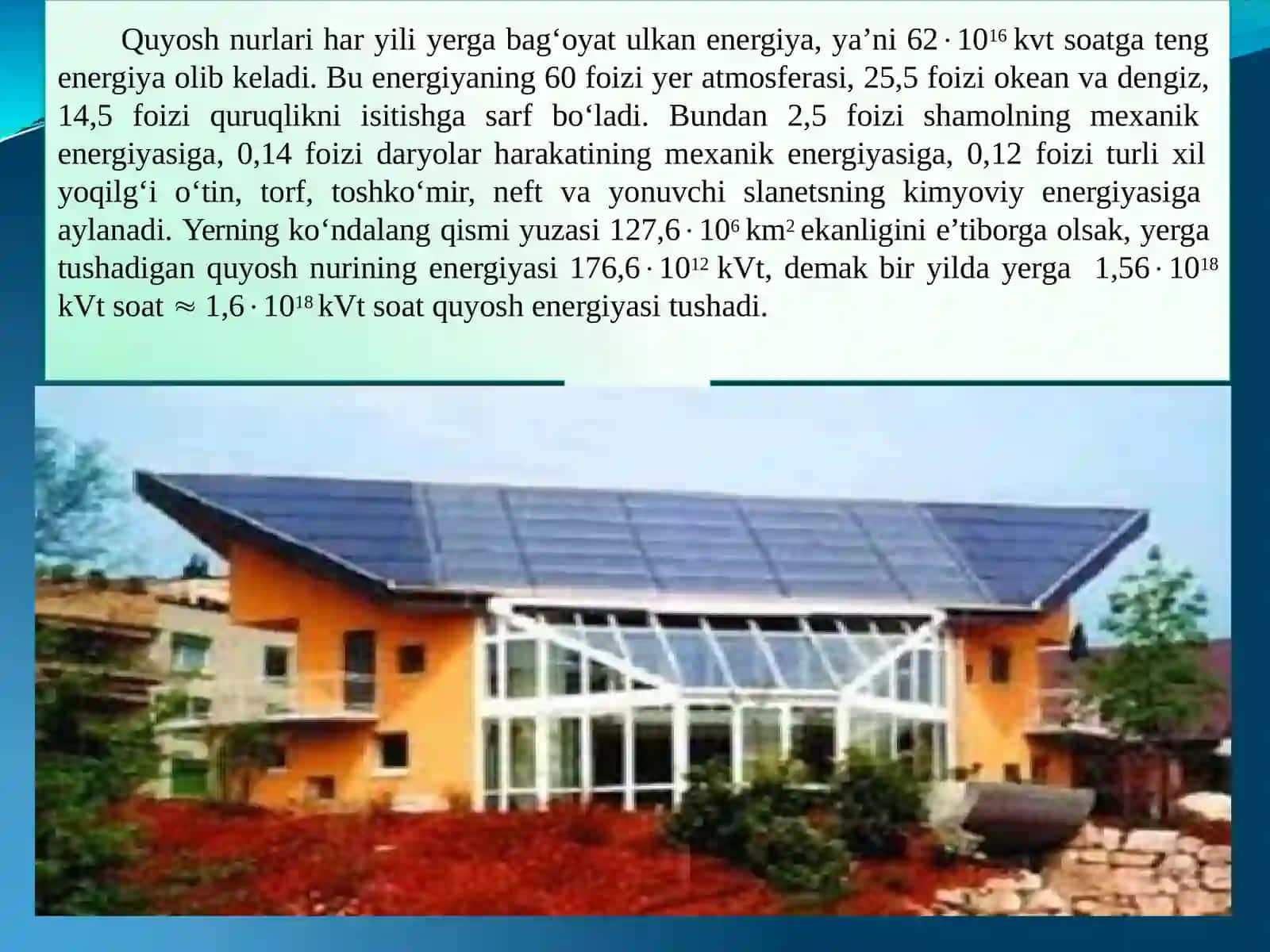 Energiya manbalarining istiqboli 3