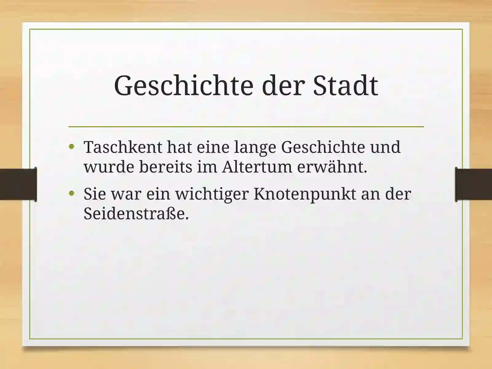 Taschkent– die Hauptstadt Usbekistans 3