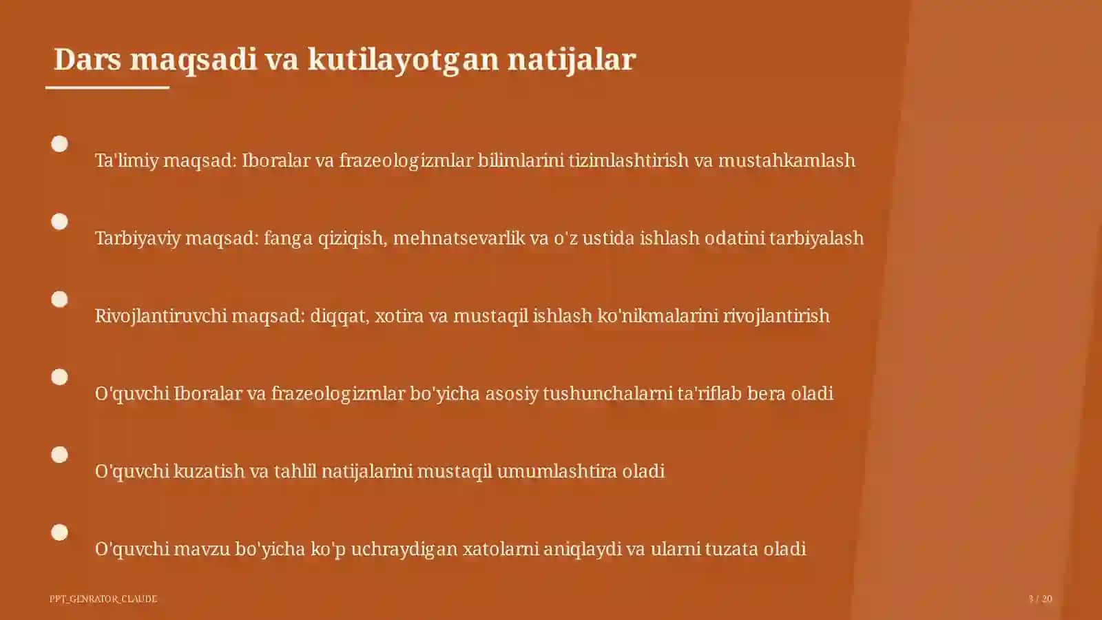 Iboralar va frazeologizmlar (5-sinf) 3