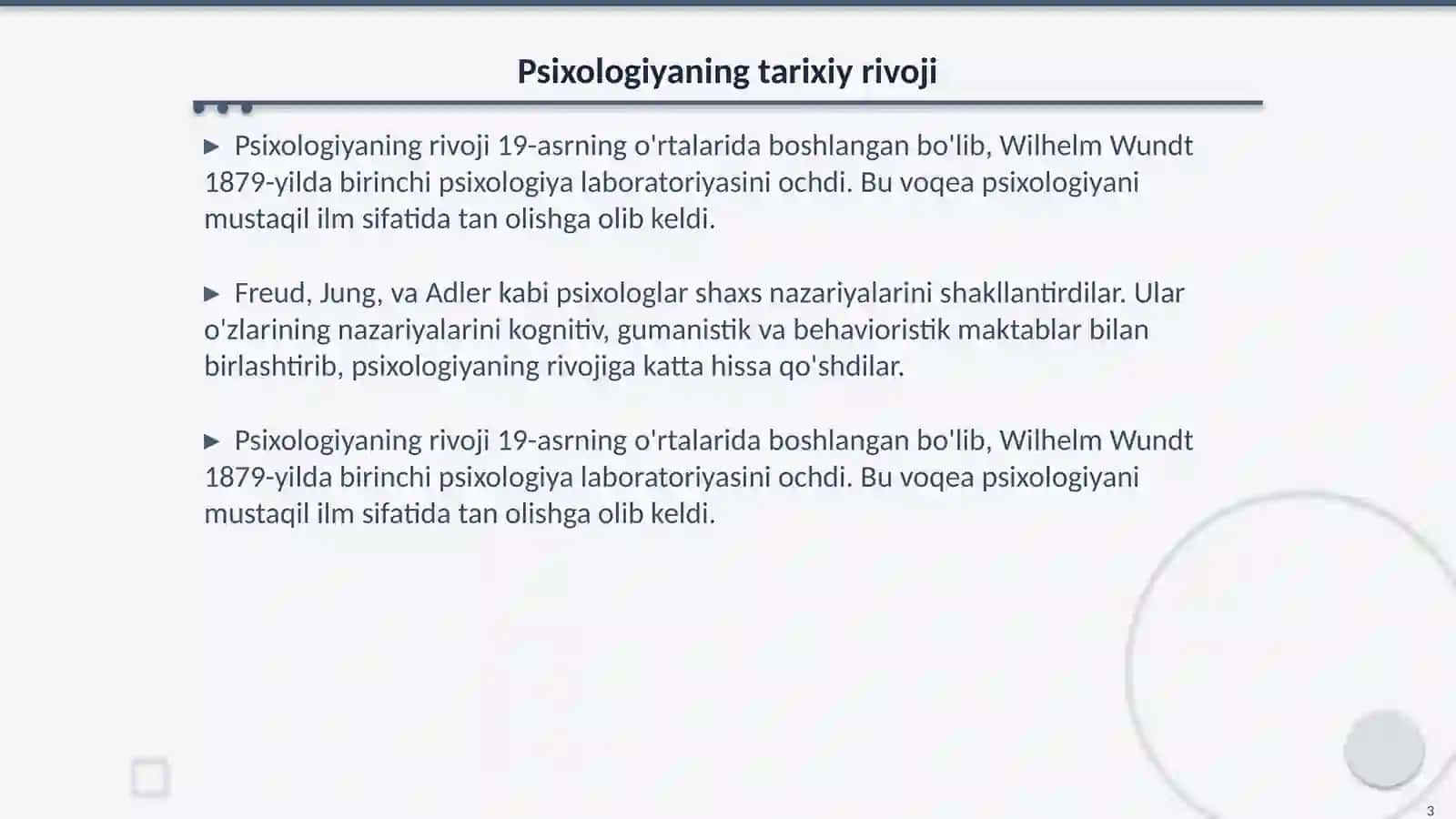 Har xil psixologiya maktablarida shaxs nazariyalari 3