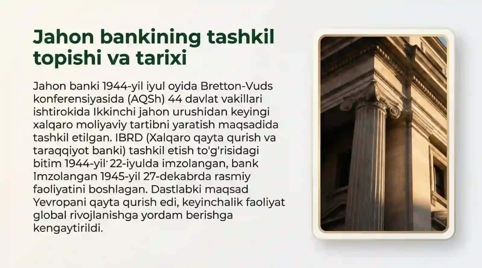 Jahon banki va uning Tarkibiy tuzilishi 3
