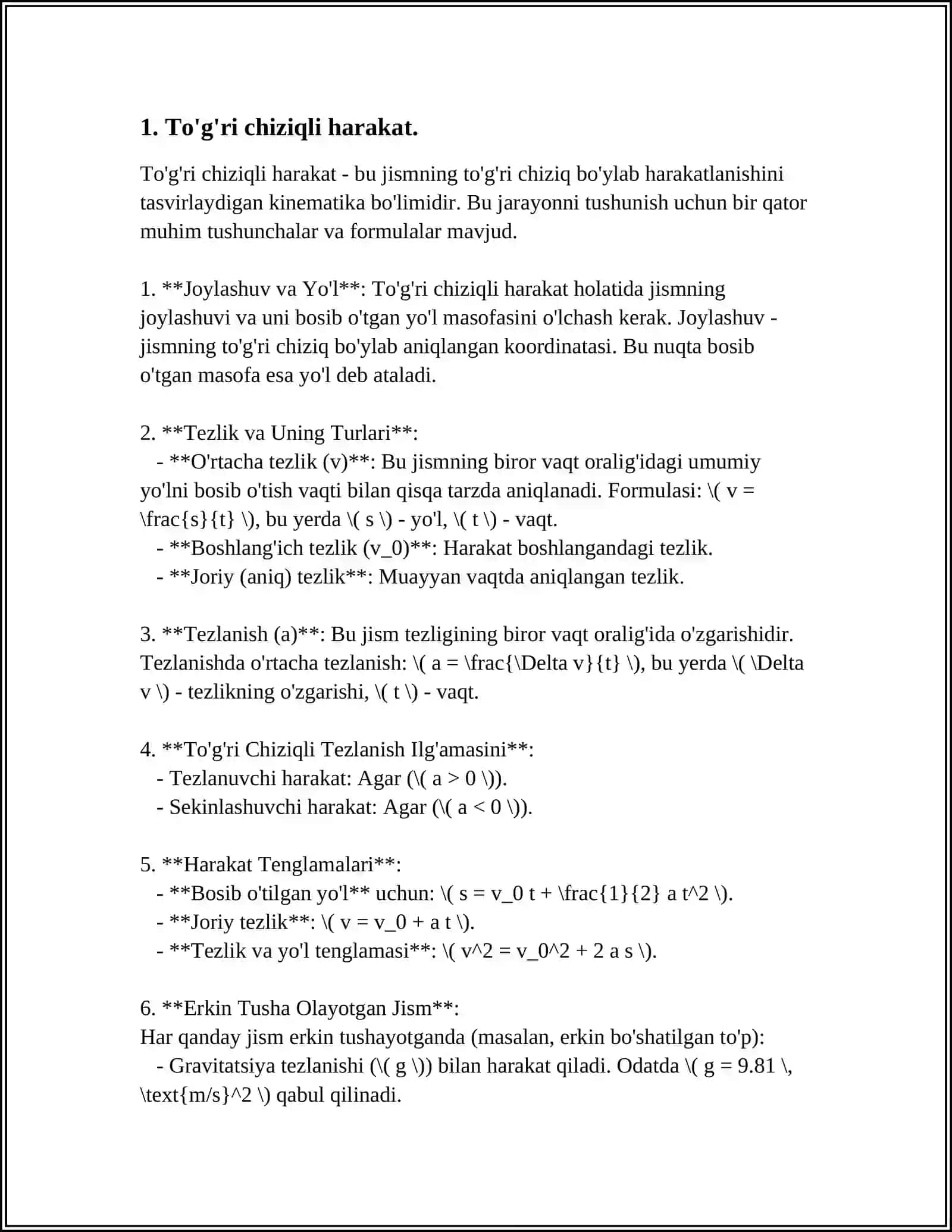 KINEMATIKA 3