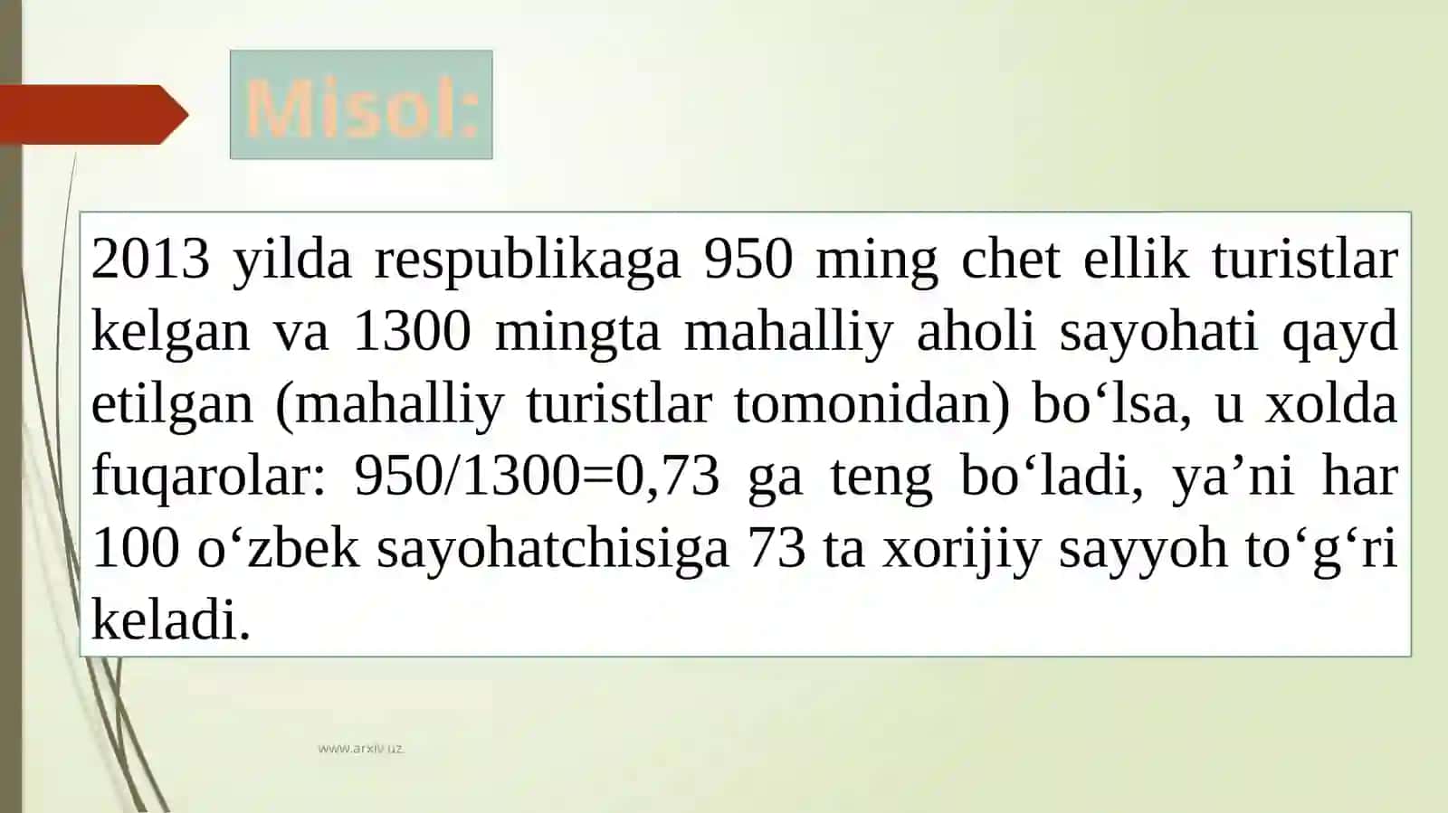 O‘zbekistondagi qo‘riqxonalarning ekologik turizmni rivojlantirishdagi imkoniyatlarini prognozlash 3