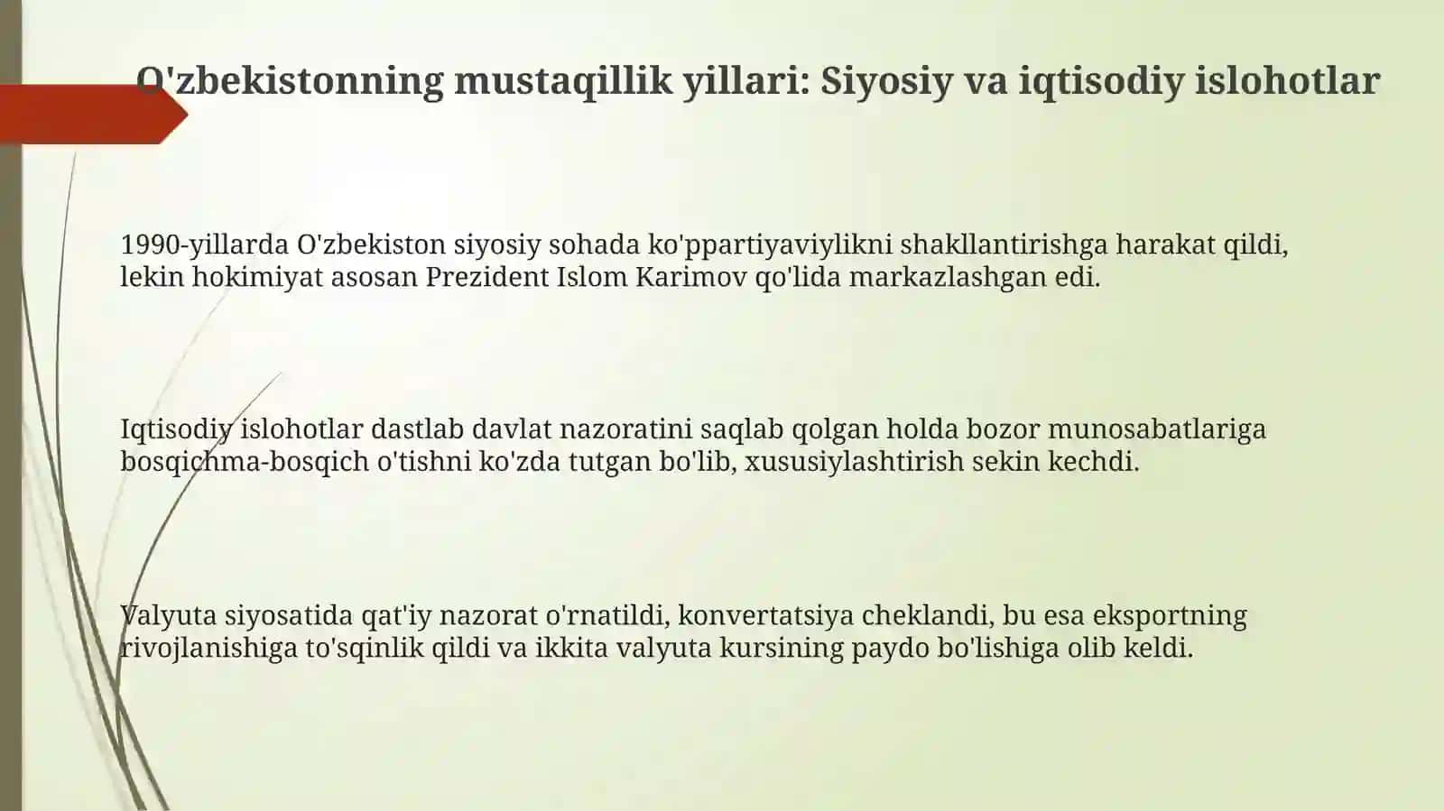 O'zbekistonning 1991-2025 yillardagi taraqqiyoti 3