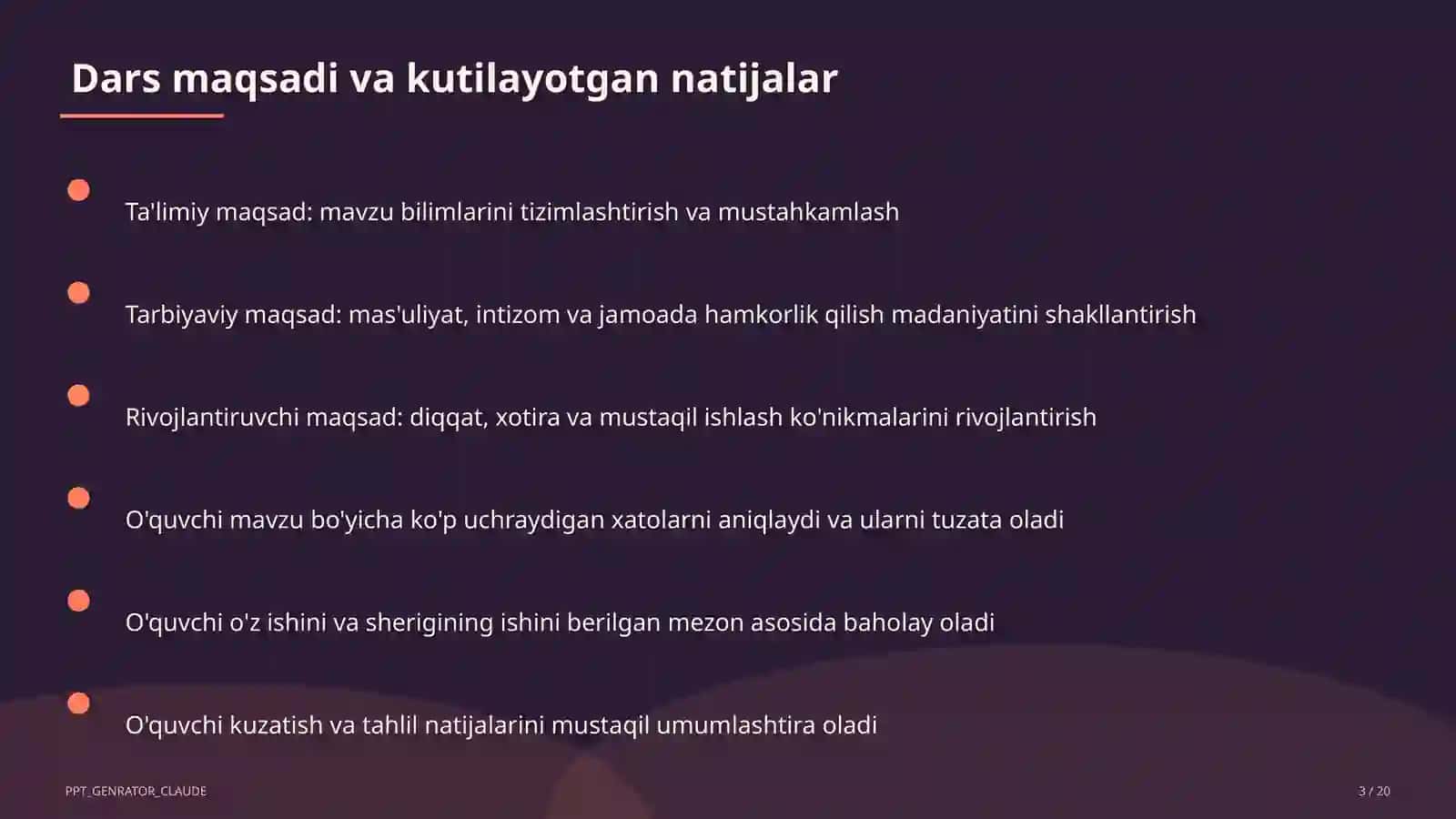 Evolyutsiya nazariyasi: Darvin ta'limoti (10-sinf) 3