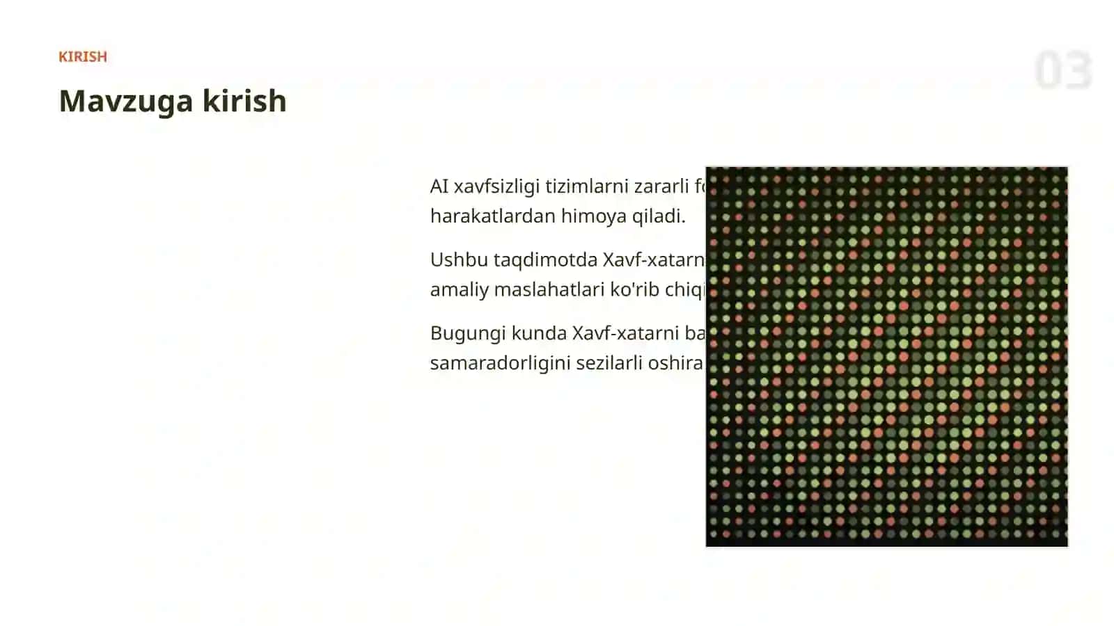 AI XAVFSIZLIGI 3