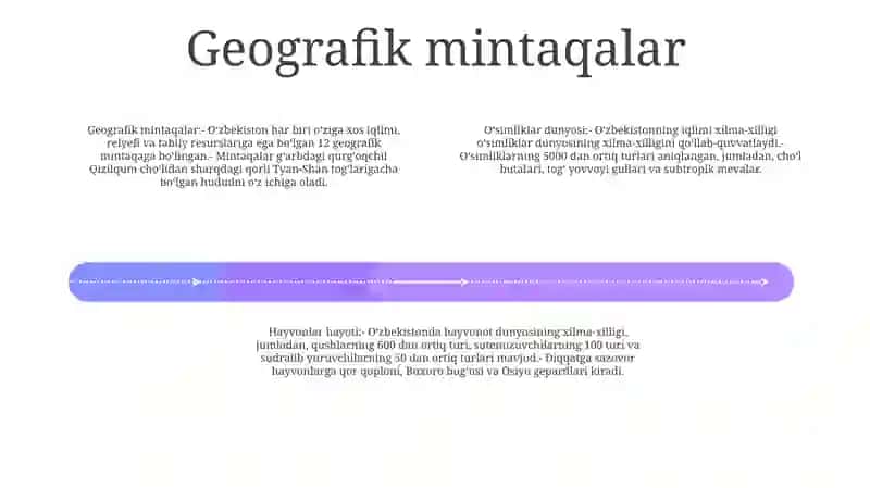 OʻSimliklar Va Hayvonot Olamining Xilma Xilligi 3