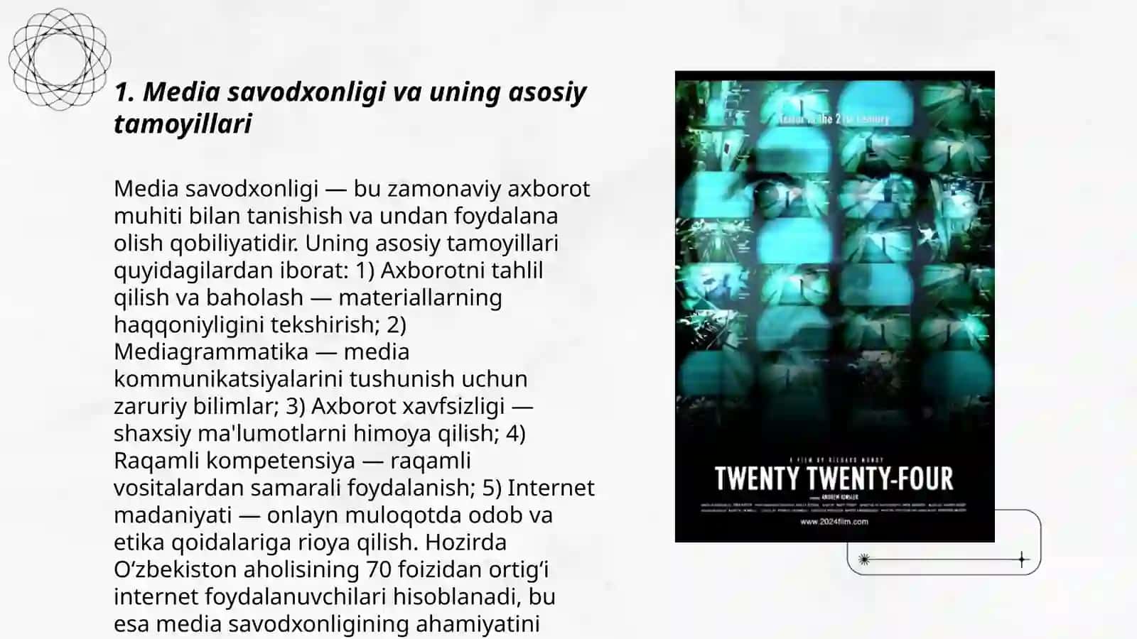 Media va axborot savodxonligi tushunchasi va uning ahamiyati 3