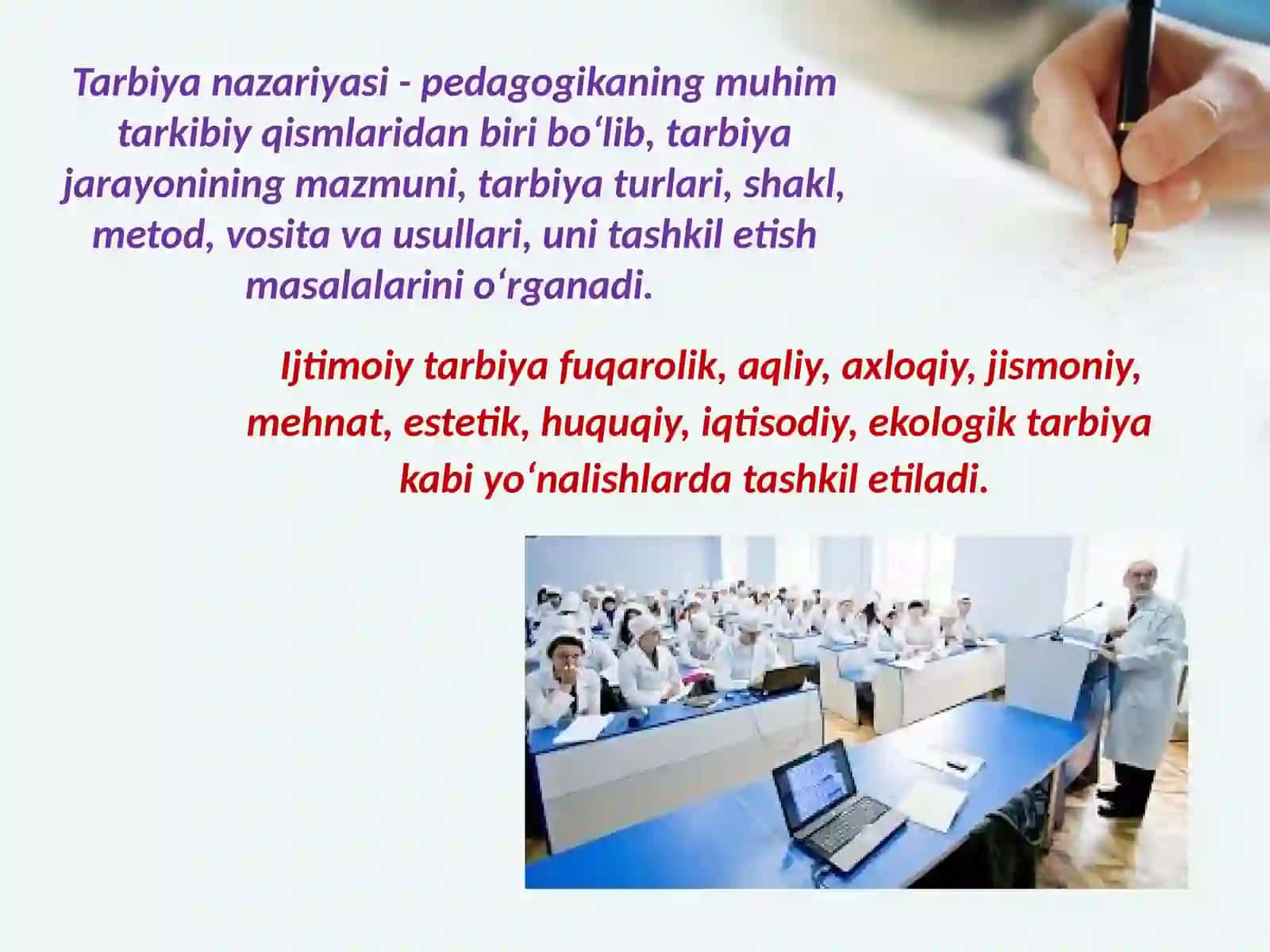Ijtimoiy pedagogika fan sifatida"TOYORLAGAN MUSTAQIL ISHI 3