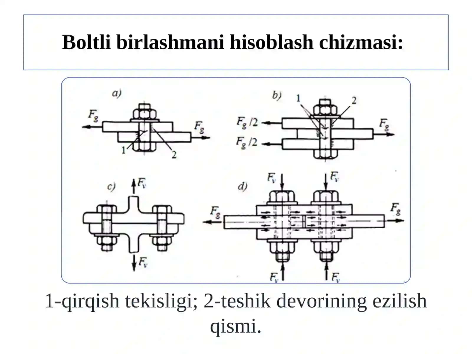 Boltlibirikmalar 3