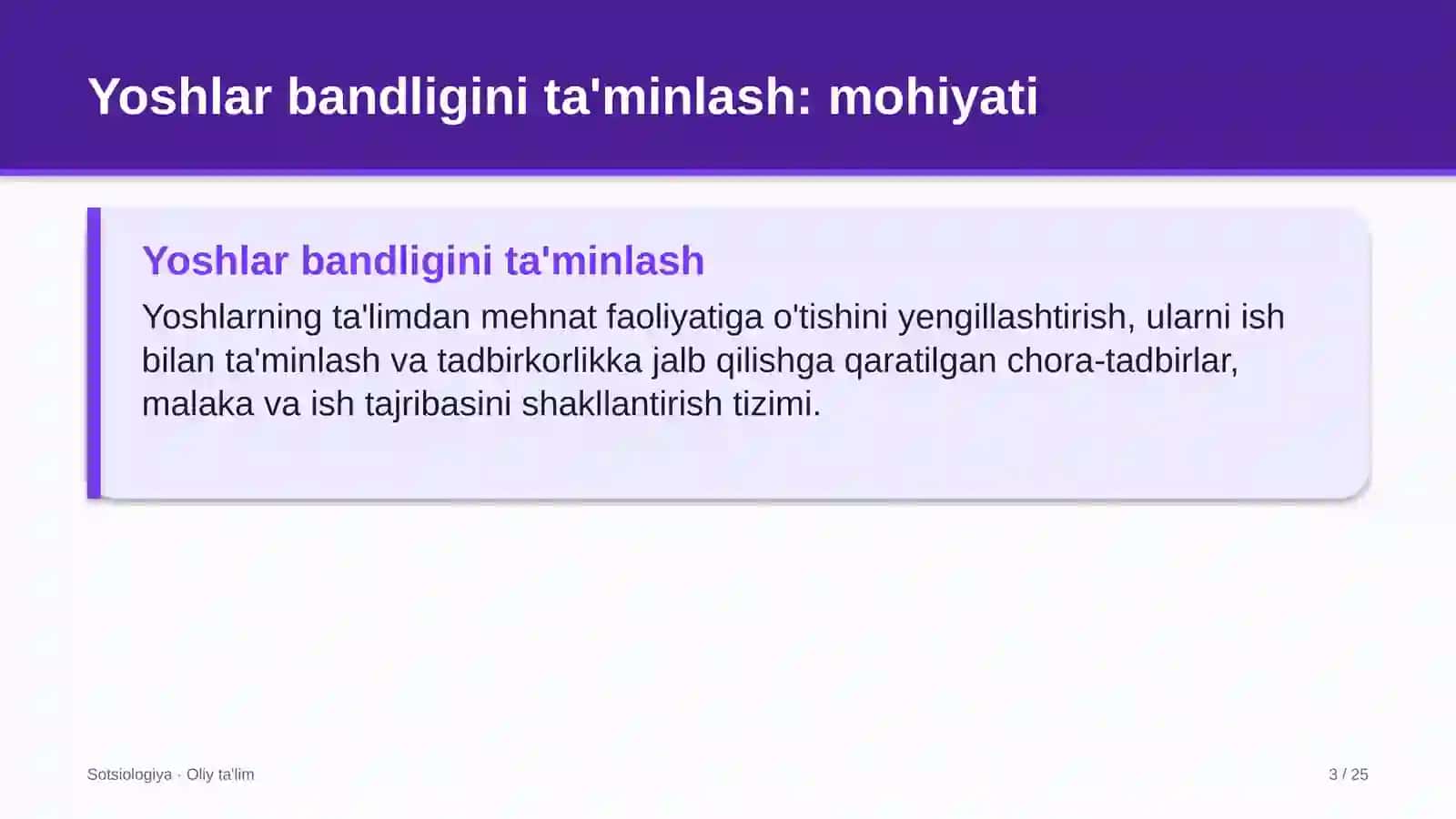 tuman gazetalarida yoshlar bandligini ta'minlash 2821 3