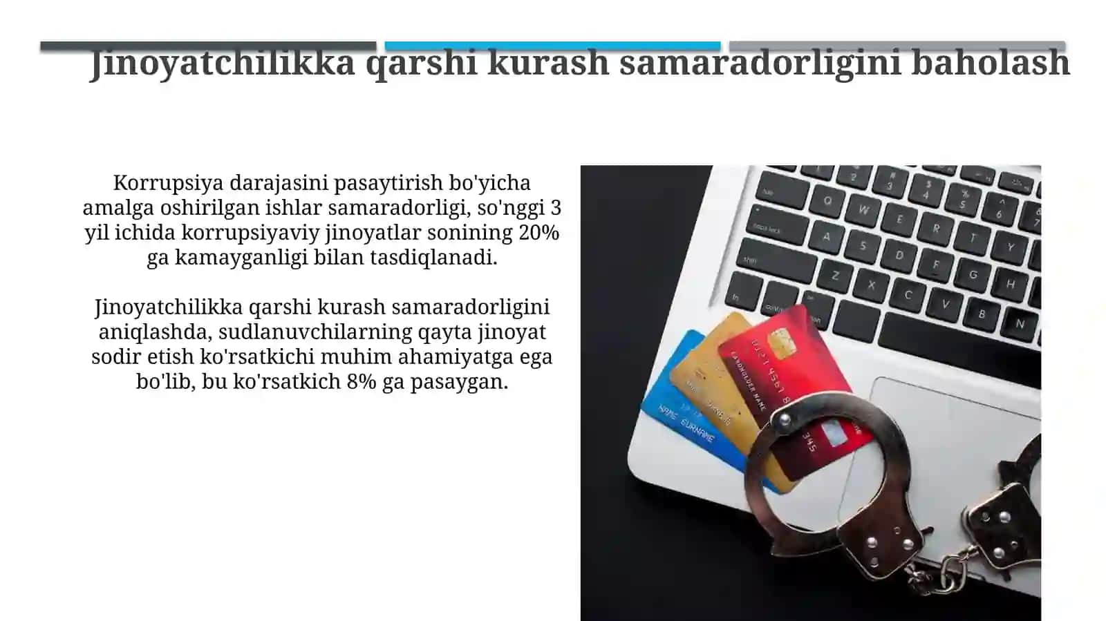 Jinoyatchilikka qarshi kurash siyosati 3