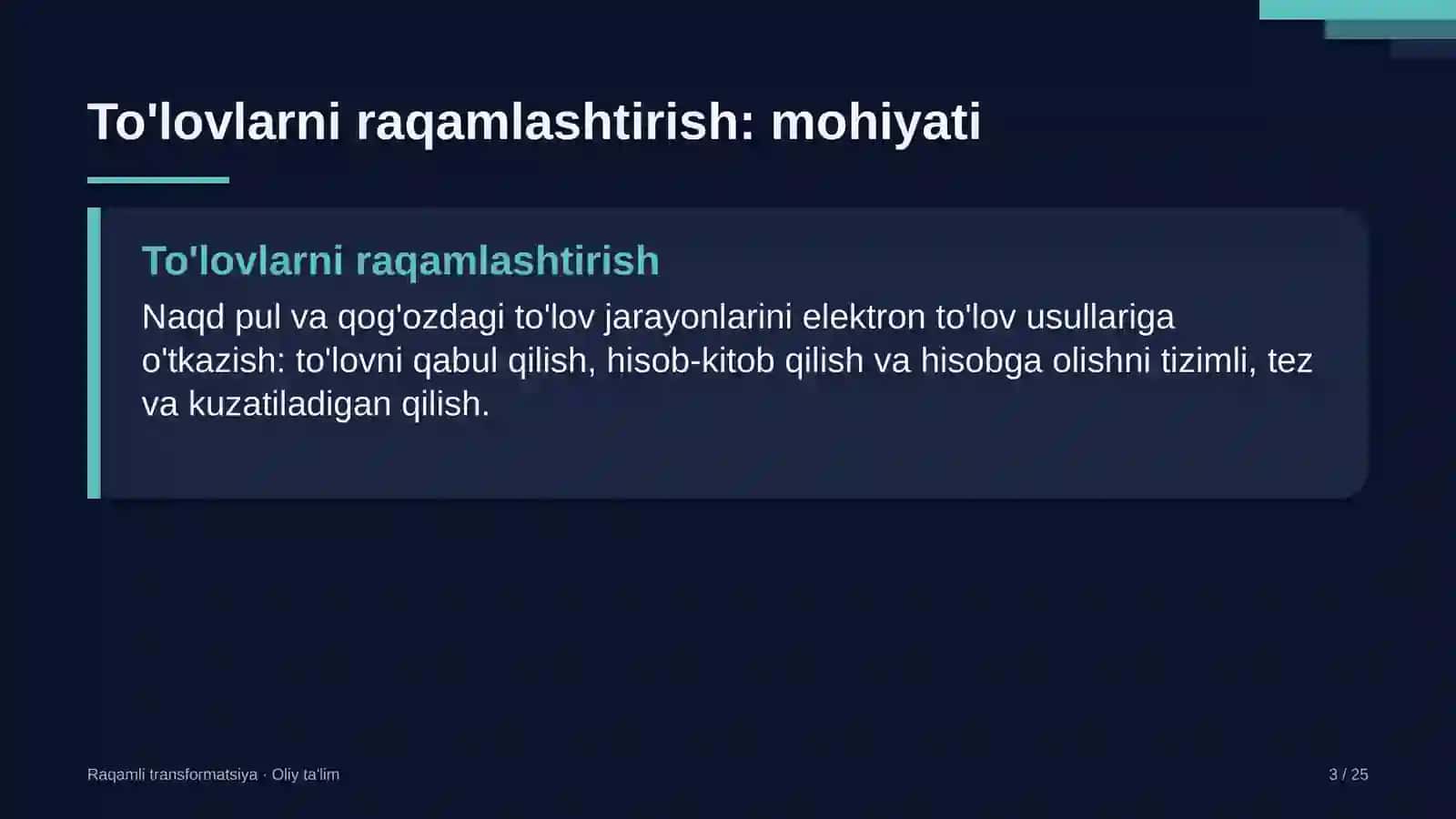 Kriptoaktivlar bozorida to'lovlarni raqamlashtirish 3