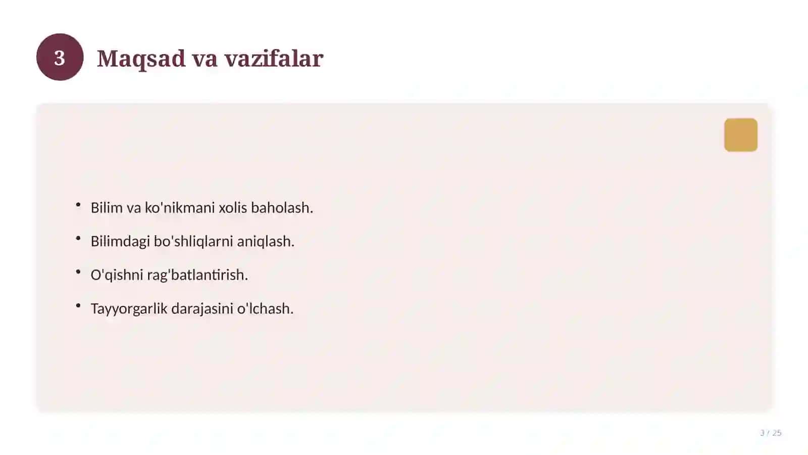 Geografiya fanidan 10-sinf test savollari to'plami 3