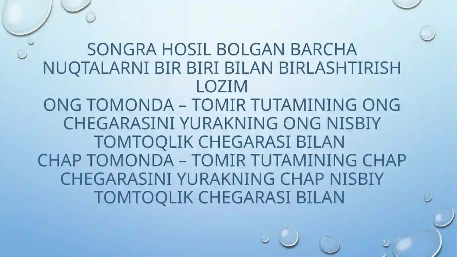 TURLI YURAK KONFIGURATSIYALARINI CHIZISH 3