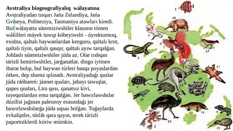 EVOLYUCIYANI DALILLEWDE BIOGEOGRAFIYAPANI DALILLERI 3