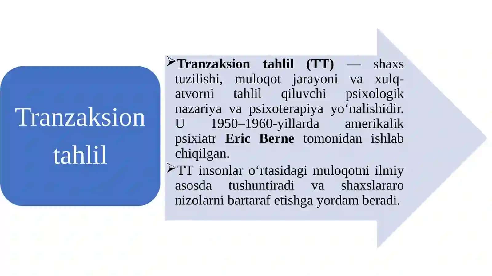 TRANZAKSION TAHLIL 3