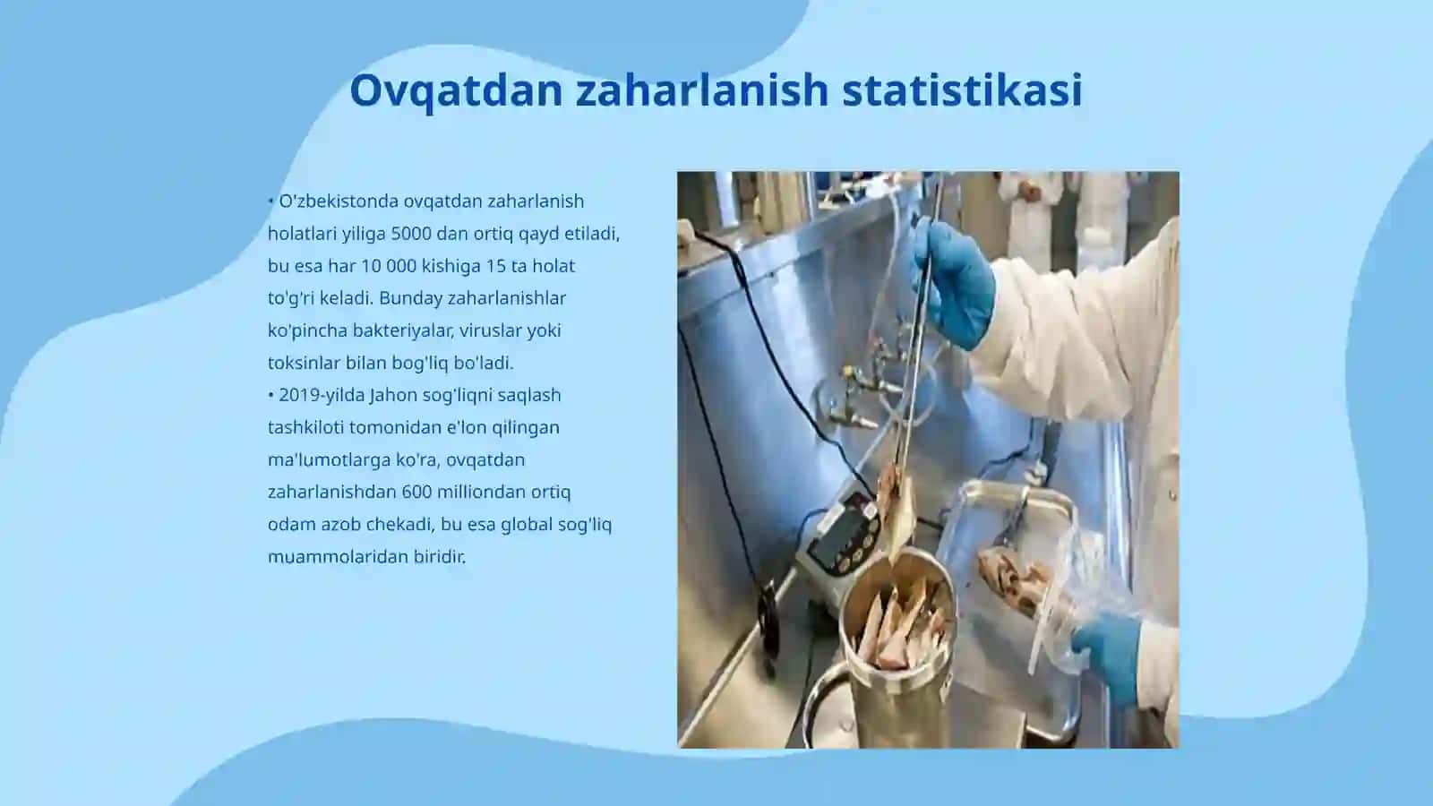 Ovqatdan zaharlanish yuqumli kasallik qo'zg'atuvchilari, botulizm, protey, salmalenoz, stafilakokli ovqatdan zaxarlanishlarni chaqiruvchi infeksiyalar 3