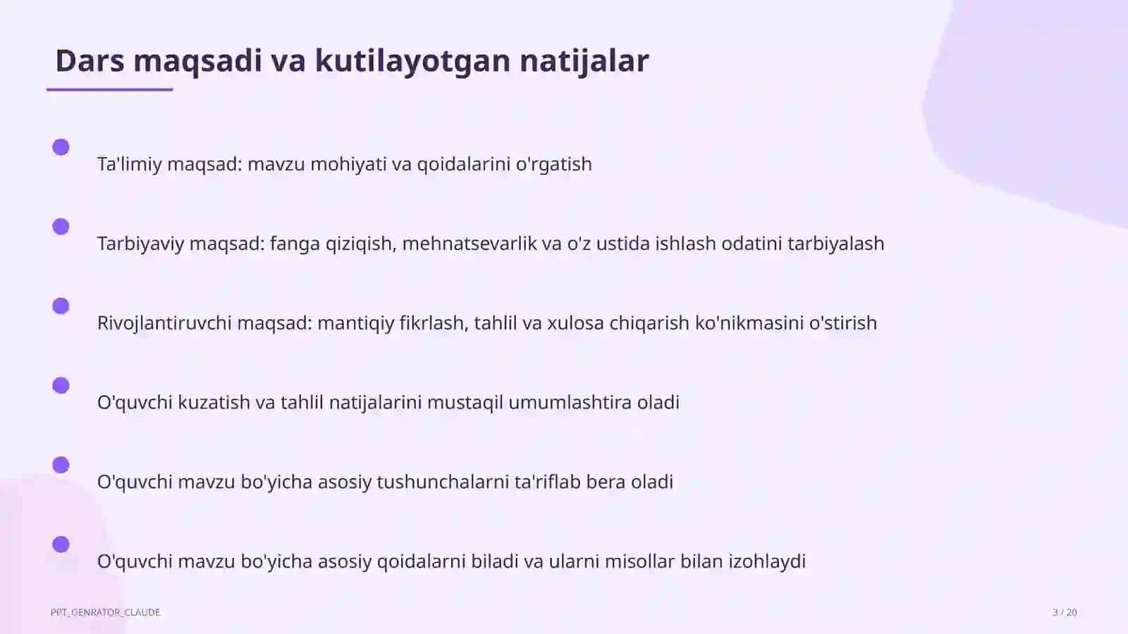 Evolyutsiya nazariyasi: Darvin ta'limoti (10-sinf) 3