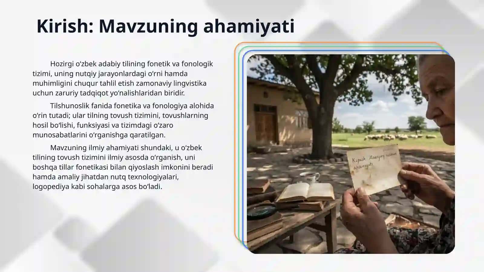 Hozirgi o'zbek tilining fonetika va fonologiyasi 3