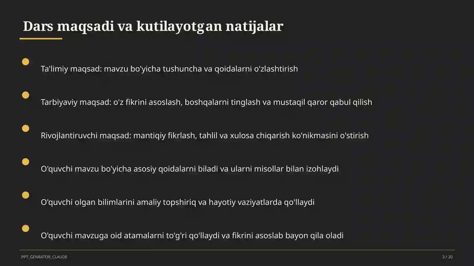 Sinuslar va kosinuslar teoremasi (9-sinf) 3