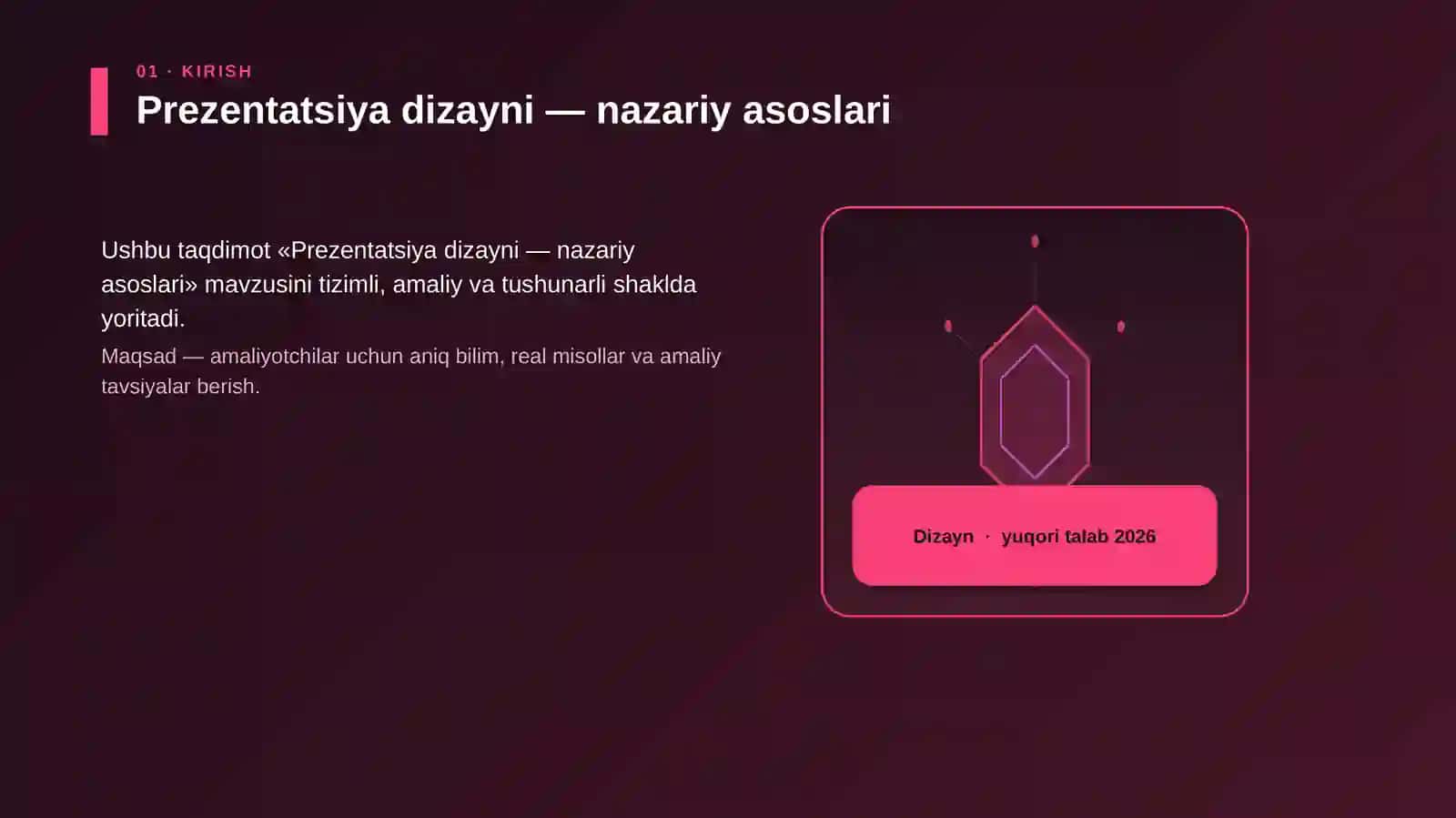 Prezentatsiya dizayni — nazariy asoslari 3