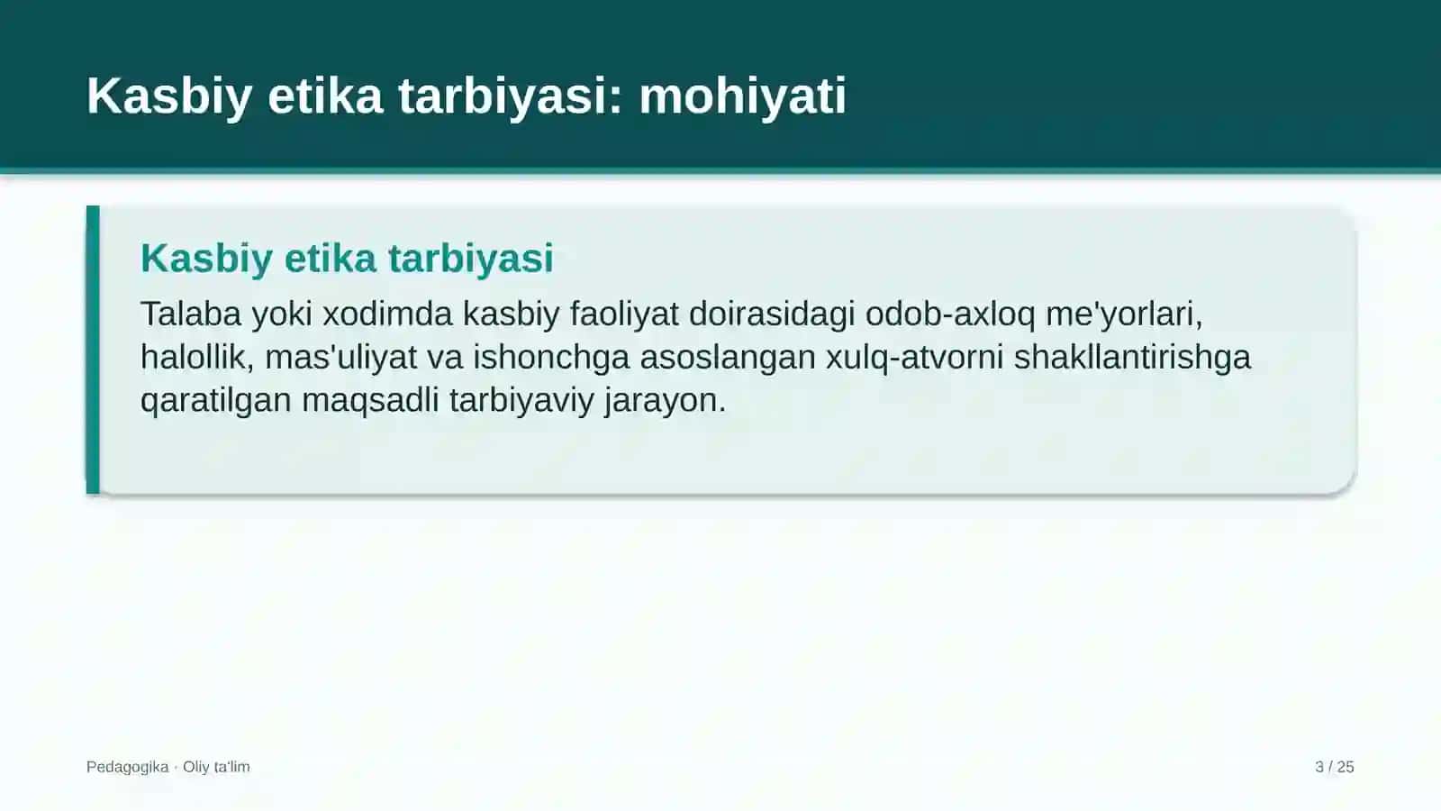 Bog'dorchilikda kasbiy etika tarbiyasi 3