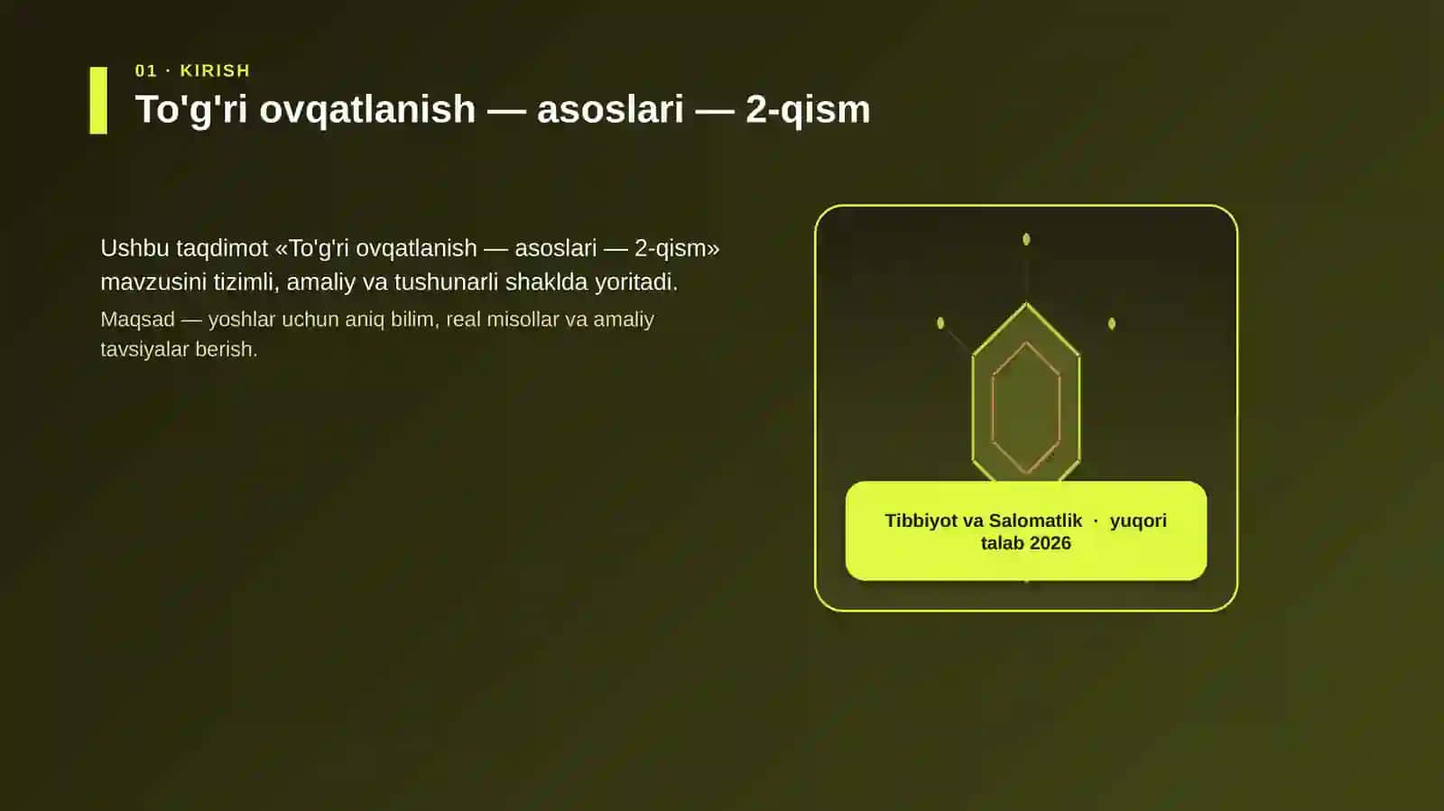 To'g'ri ovqatlanish — asoslari — 2-qism 3