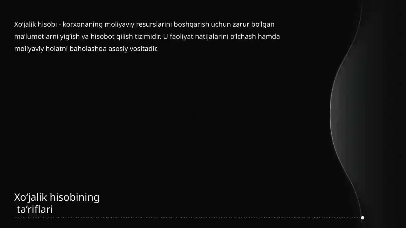Xo‘jalik hisobi 3