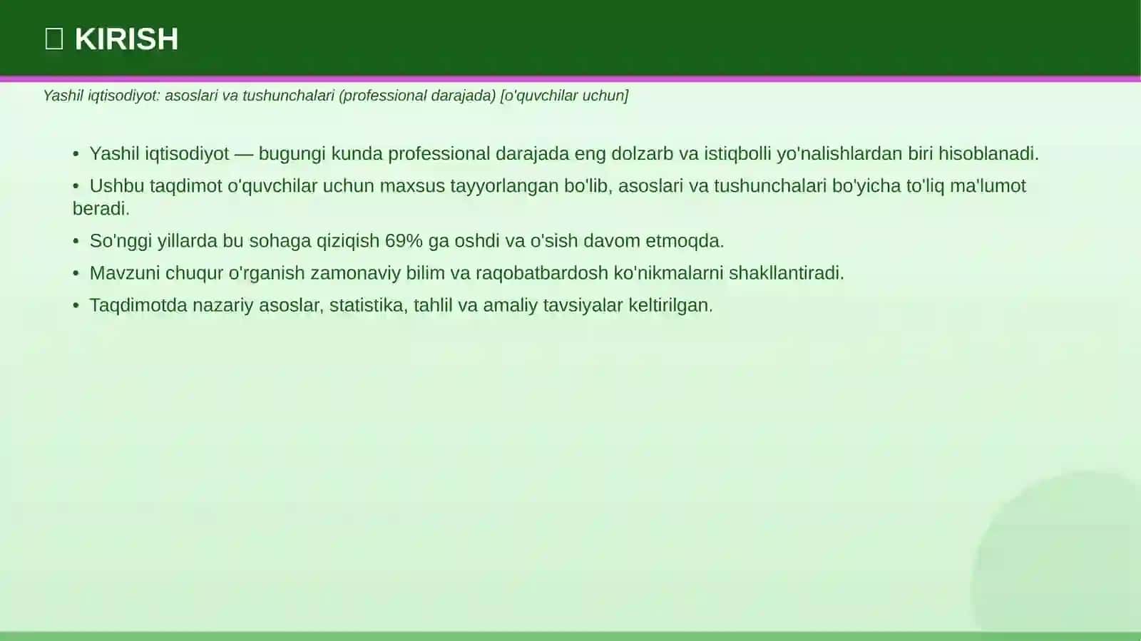 YASHIL IQTISODIYOT 3