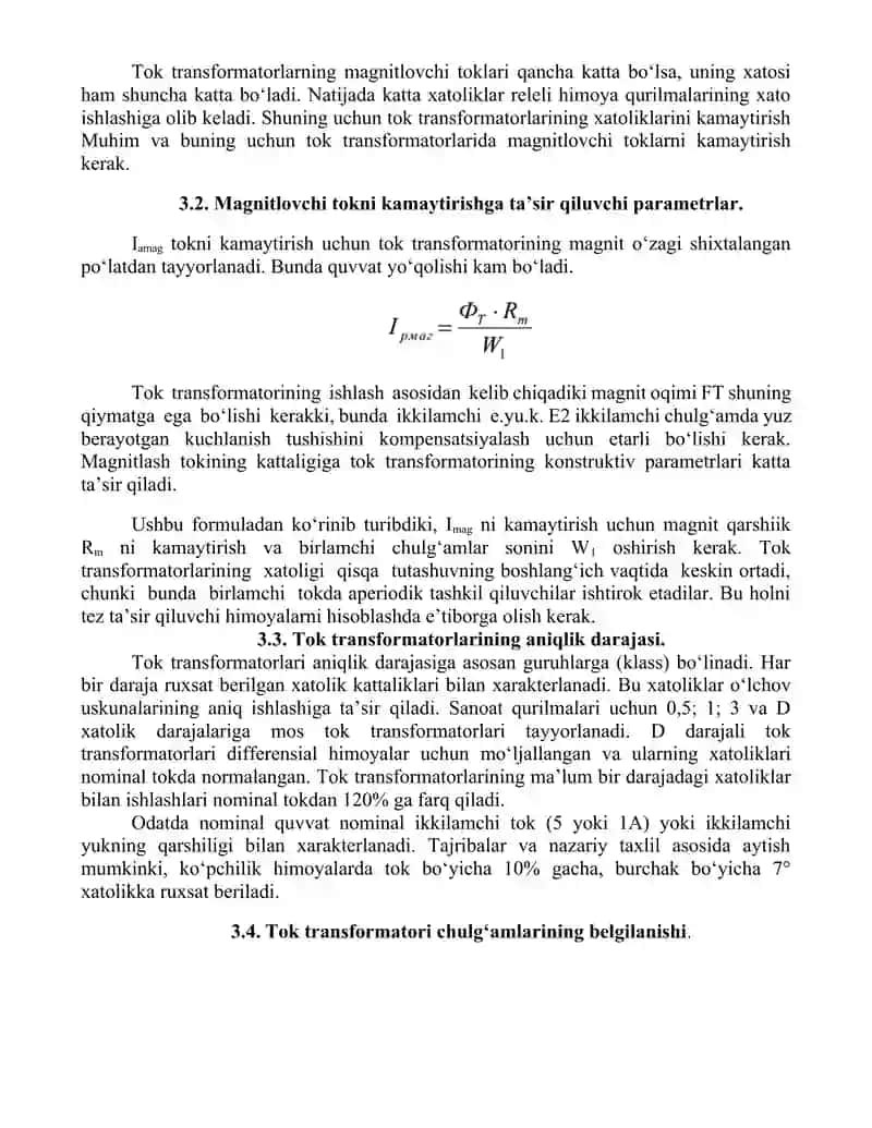 Tok Transformatorlari 3