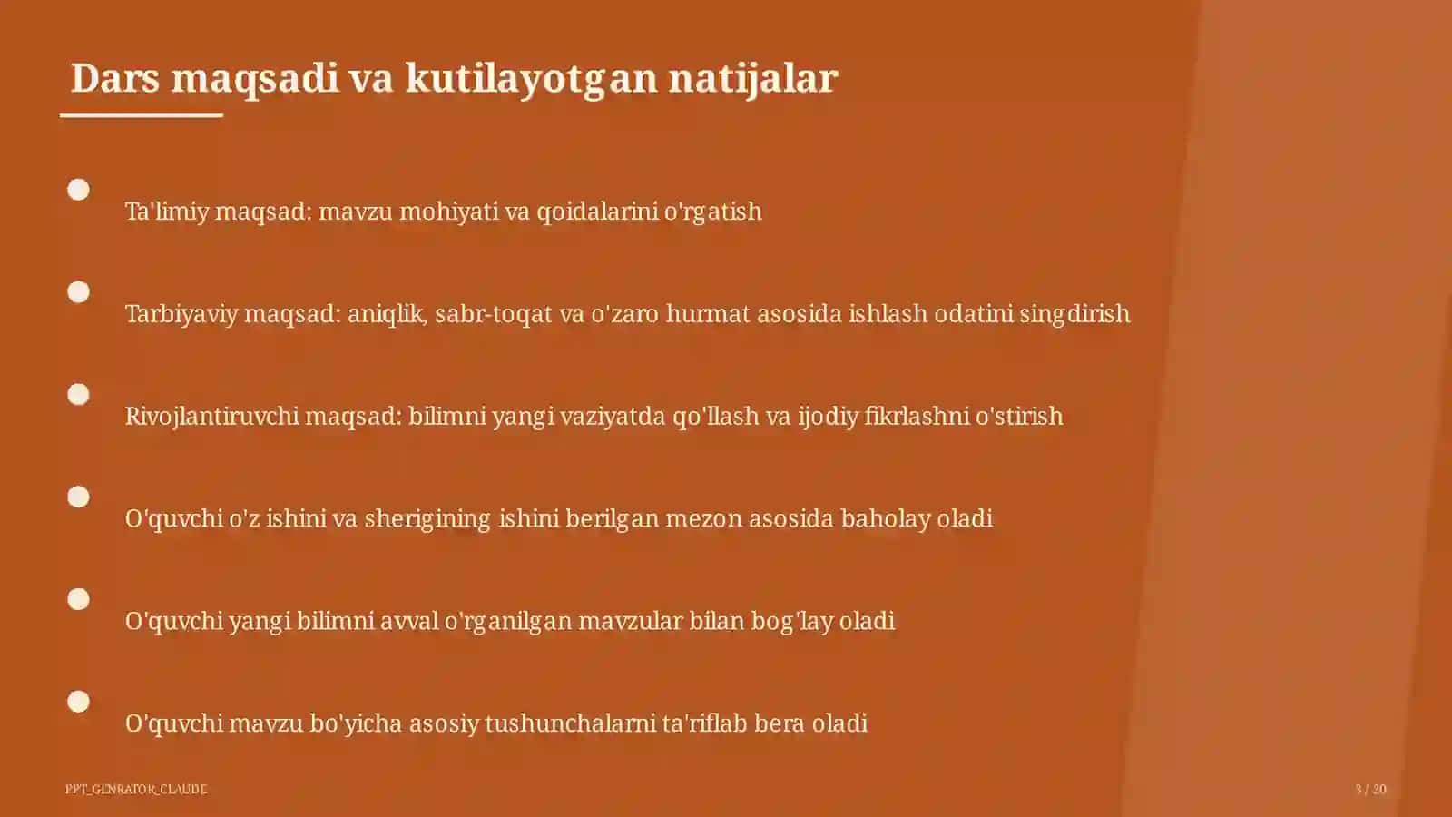 Chizmachilik asoslari: chizma asboblari va formatlar (8-sinf) 3
