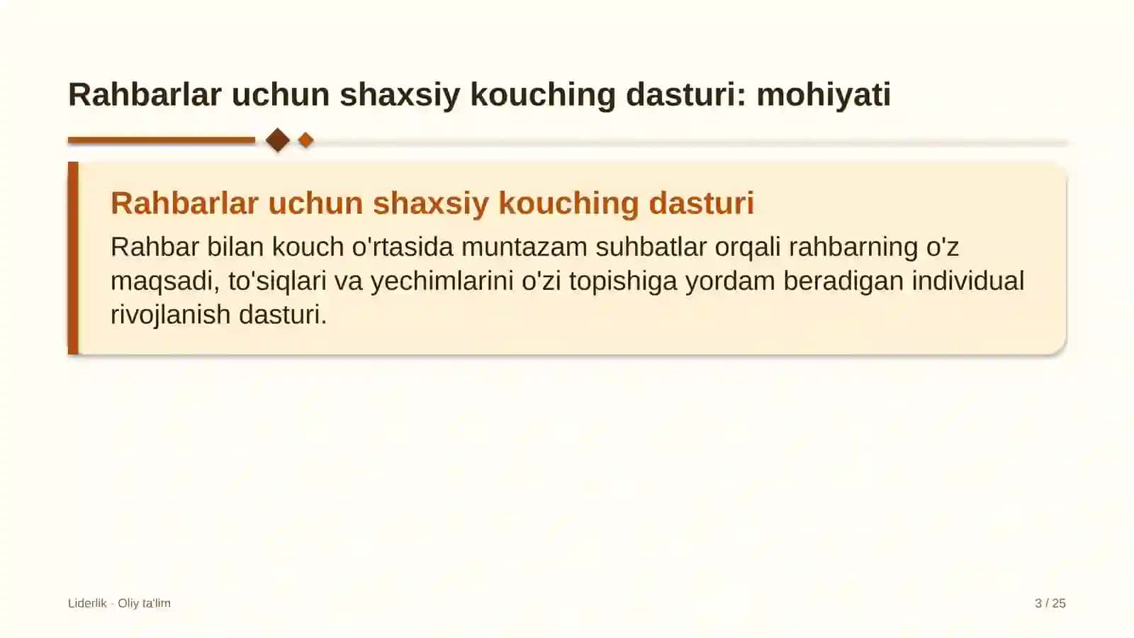 vodorod energetikasida rahbarlar uchun shaxsiy kouching dasturi 3075 3