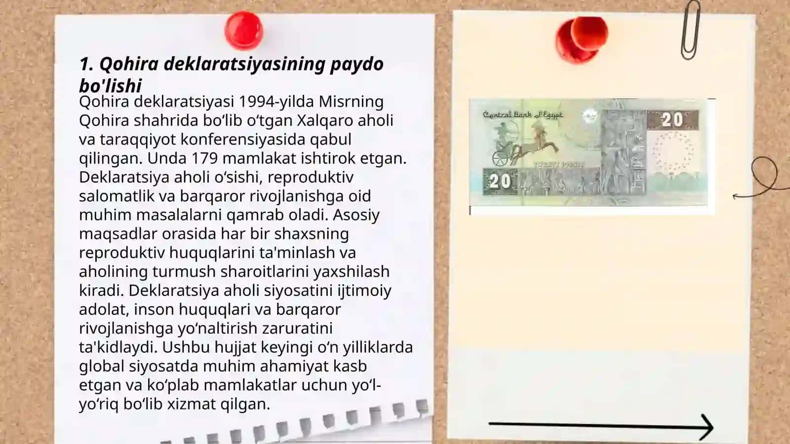 Qohira deklaratsiyasi tarixi va mazmuni 3